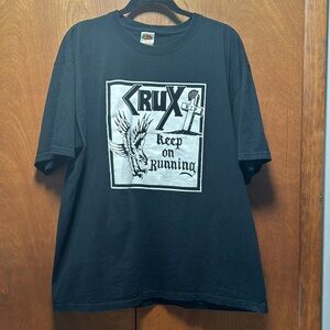 Vintage UK Punk Band Crux t-shirt. Men’s XL.